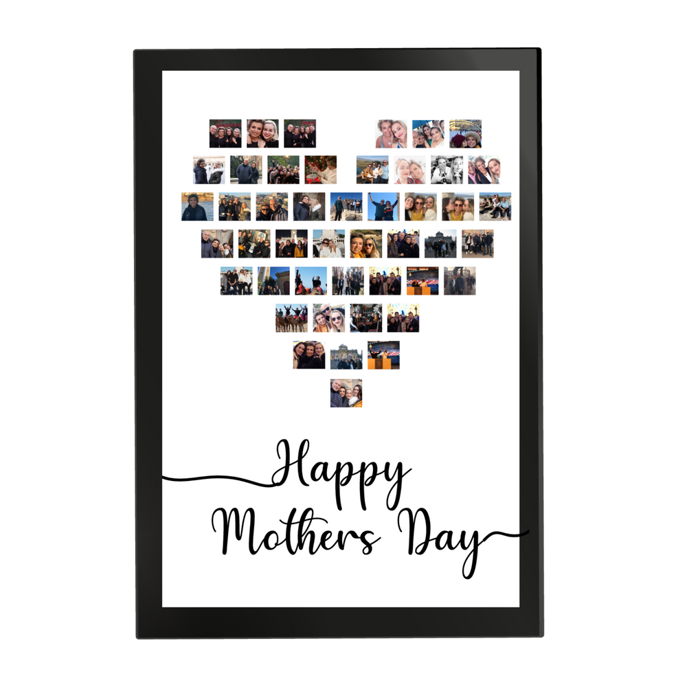 Cuadro corazón con frase