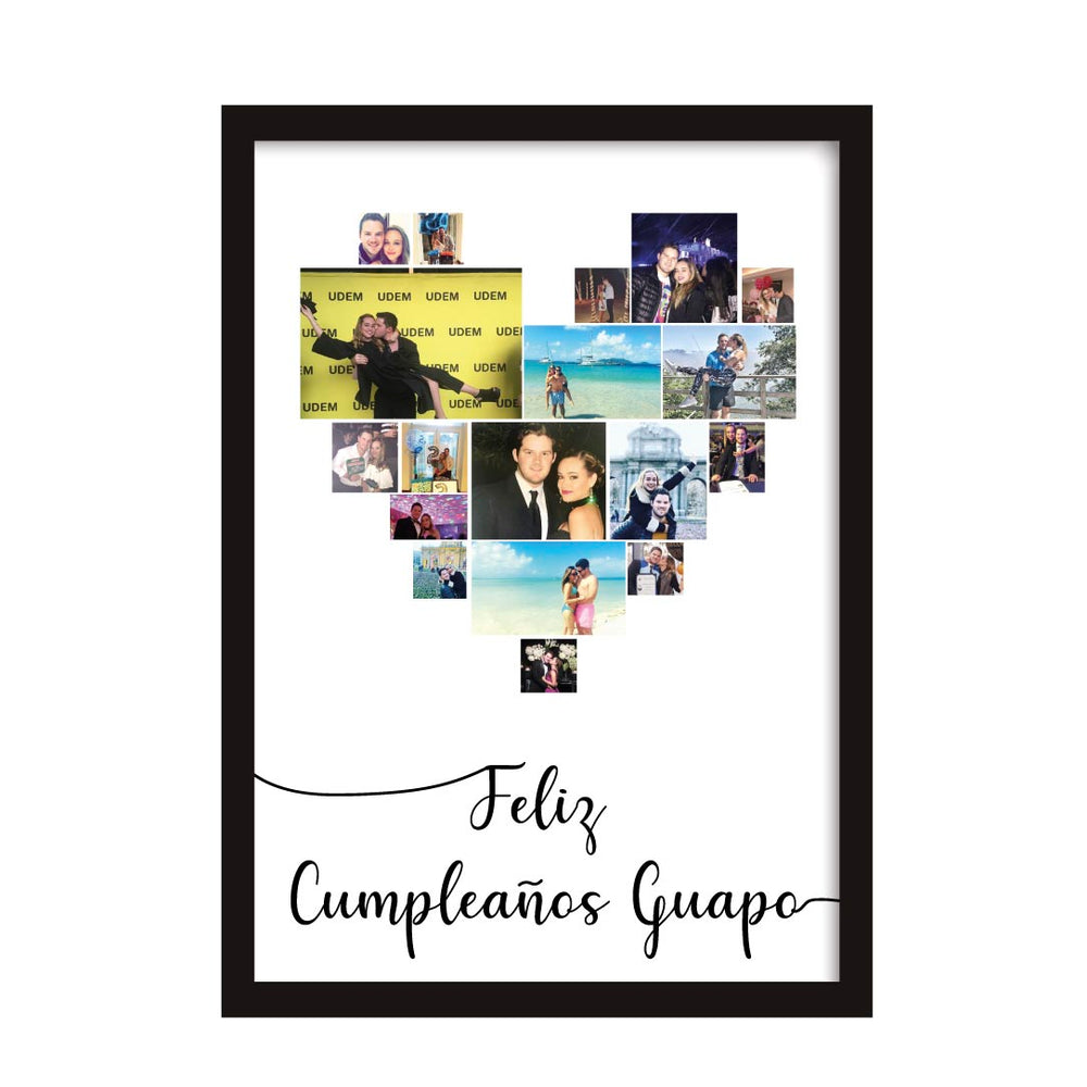 Corazón plus con frase